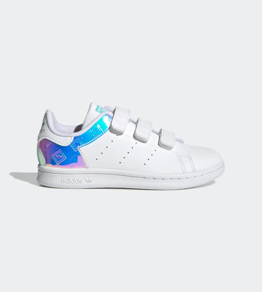 adidas Stan Smith Cloud White / Cloud White / Pulse Aqua (H05850)