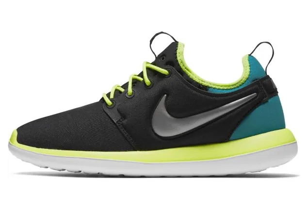 Nike Roshe Two Black Metallic Pewter (GS) (844653-003)