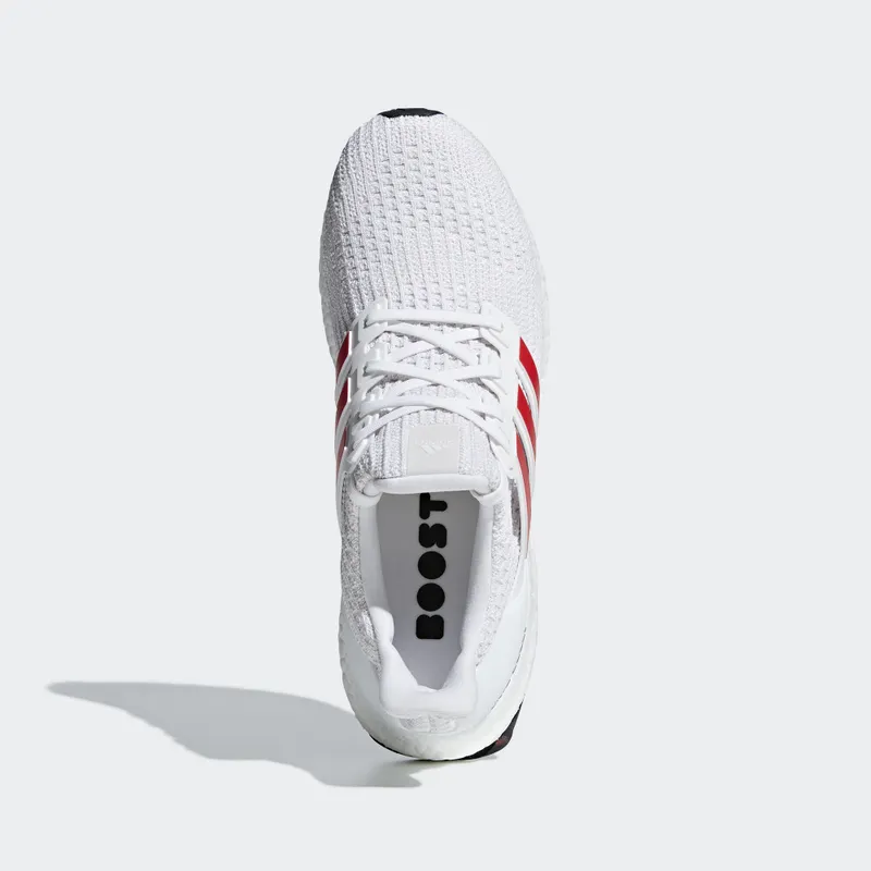 adidas Ultra Boost 4.0 Cloud White Active Red Cloud White/Active Red/Chalk White (DB3199)