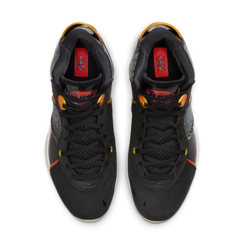 Nike LeBron 8 Space Jam (2021) – “Black / Black-white-multi-color” (DB1732-001)