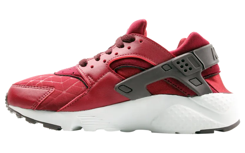 Nike Huarache Run TU (GS) “Burgundy Nubuck” (AV3228-600)