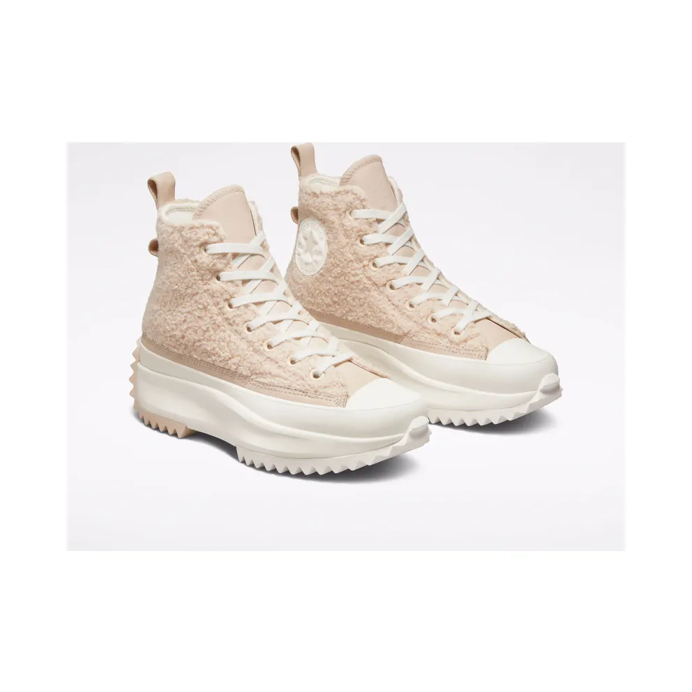 Converse Run Star Hike Platform Sherpa Farro/farro/egret