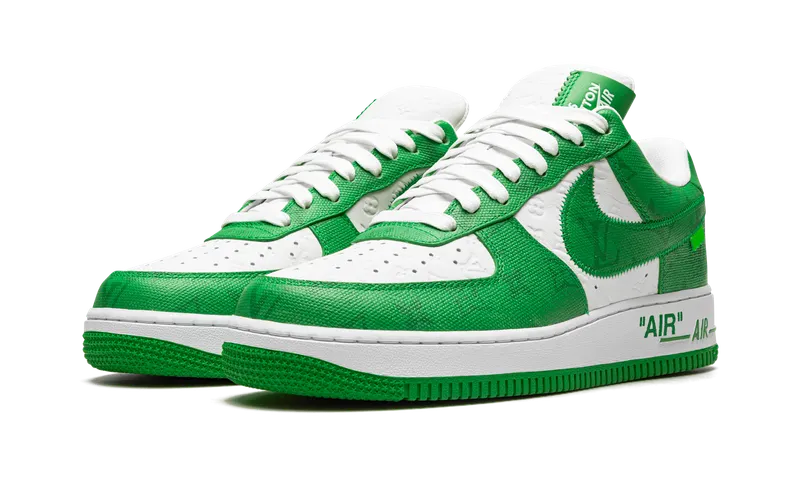 Nike Louis Vuitton Air Force 1 Low “Virgil Abloh – White/Green” (1A9V9U)