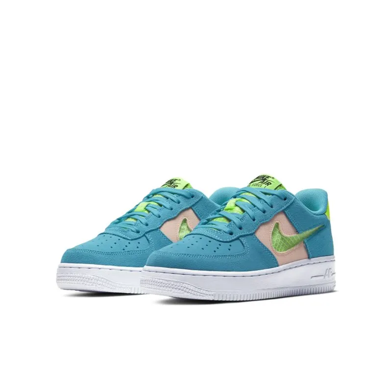 Nike Air Force 1 LV8 Oracle Aqua (GS) Oracle Aqua/Washed Coral/White (CJ4093-300)