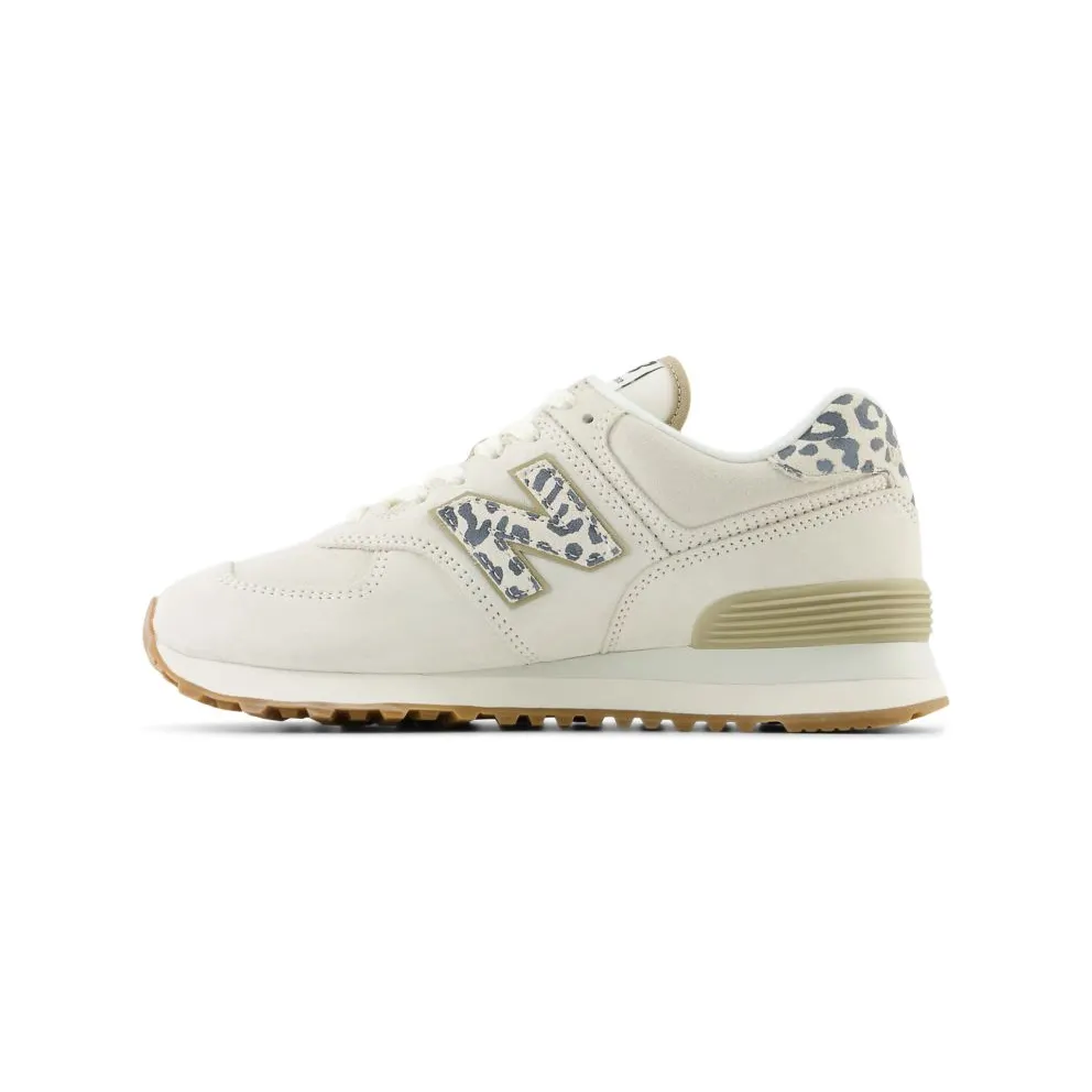 New Balance 574 Sea Salt Leopard Gum (WL574XD2)