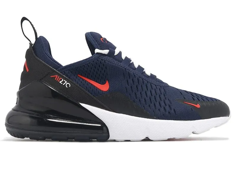 Nike Air Max 270 Midnight Navy Picante Red (943345-410)