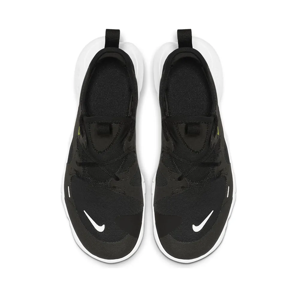 Nike Free RN 5.0 Black Volt White (GS) Black/Anthracite-Volt-White (AR4143-001)