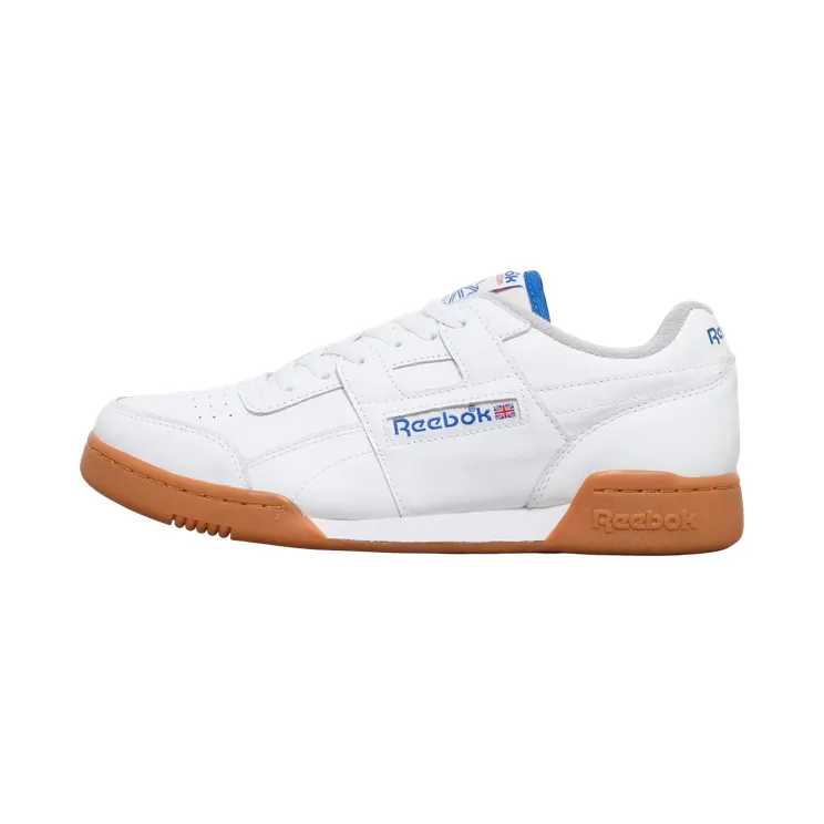 Reebok Workout Plus “White / Vector Blue / Gum” (100240-461)