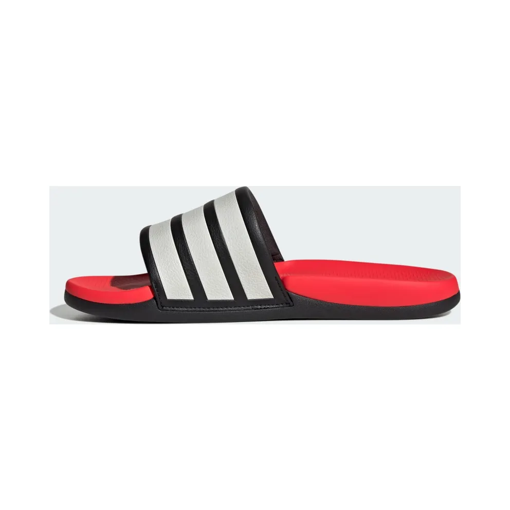 Adidas ADILETTE COMFORT 2.0 Slides Core Black / Core White / Lucid Red (HQ2472)