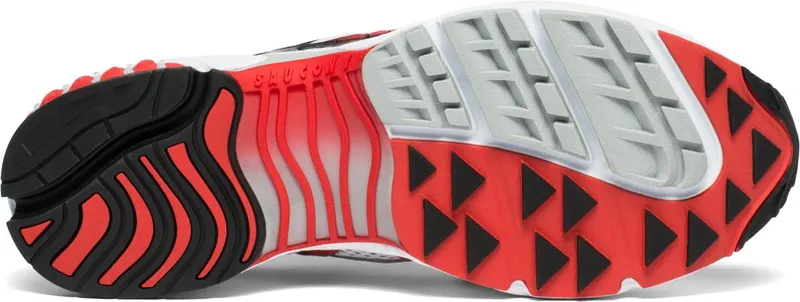 Saucony Grid Web White Grey Red White/Grey-Red (S70466-2)