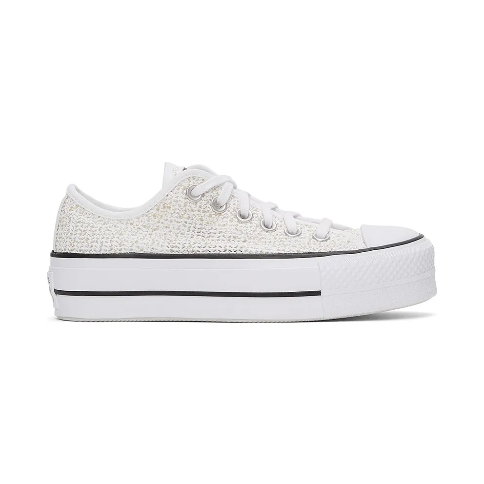 Converse Ademende Platform Chuck Taylor All Star Low Top White/black/white (570792C)