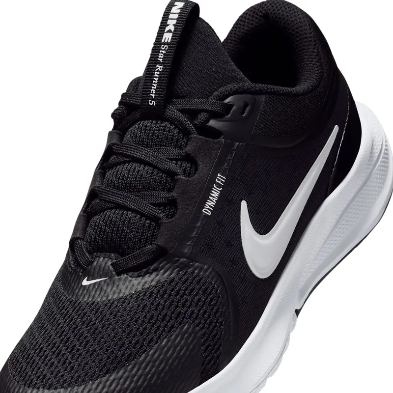 Nike Star Runner 5 Black White Summit White (HF7004-002)