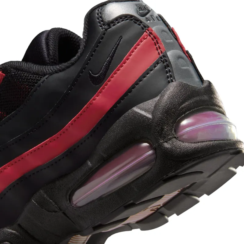 Nike Air Max 95 Black / Team Crimson / Wolf Grey (II4130-015)
