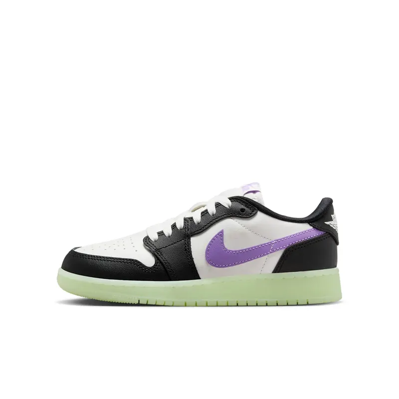 Air Jordan 1 Low GS “Black Raspberry” (HF0410-001)