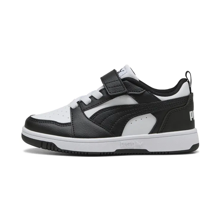 Puma Rebound V6 Lo “Puma White / Puma Black” (397419_01)