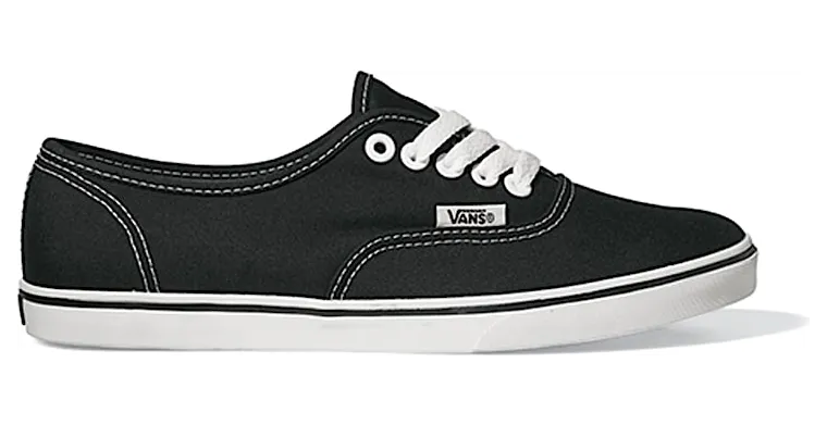 Vans Authentic Lo Pro Black White