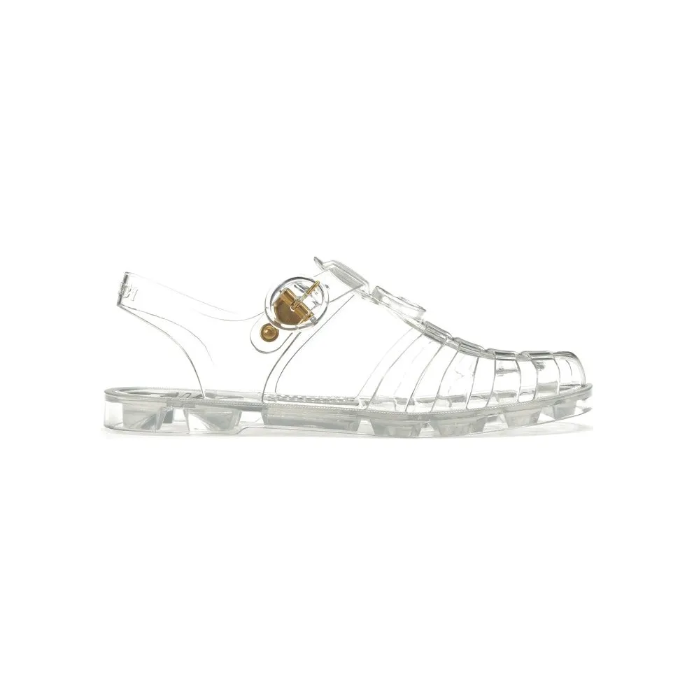 Gucci GG Fisherman Sandal White Clear (676970JFM008300)