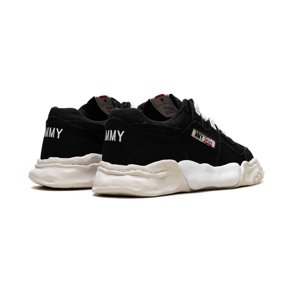 Maison Mihara Yasuhiro Parker OG Sole Cow Canvas Low “BLACK” (A08FW704-BLK)