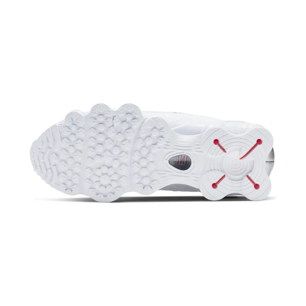Nike Shox TL White Metallic Silver (W) White/Metallic Silver-Max Orange-White (AR3566-100)