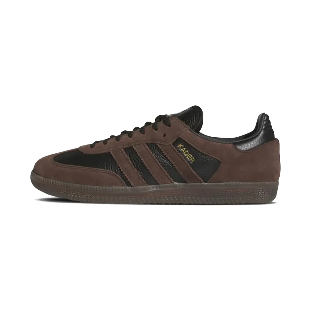 adidas Samba ADV x Kader Schuh Core Black / Brown / Gum (IF9235)