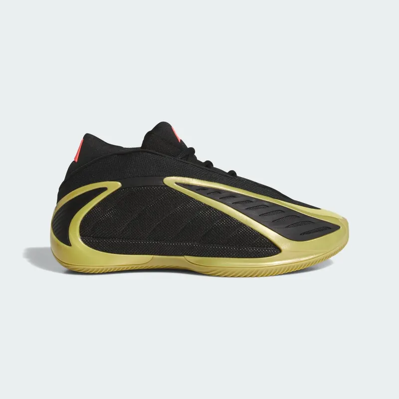 Adidas Anthony Edwards 2 Core Black / Gold Metallic / Solar Turbo (KJ1885)