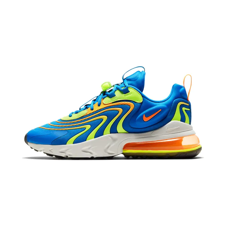 Nike Air Max 270 React Eng “Soar / Volt / Platinum Tint / Total Orange” (CD0113-401)