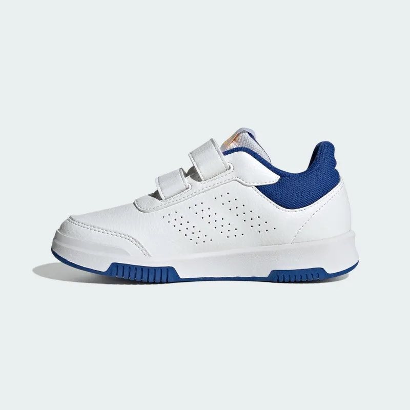 Adidas Tensaur with Velcro Cloud White / Spark / Royal Blue (IG8581)