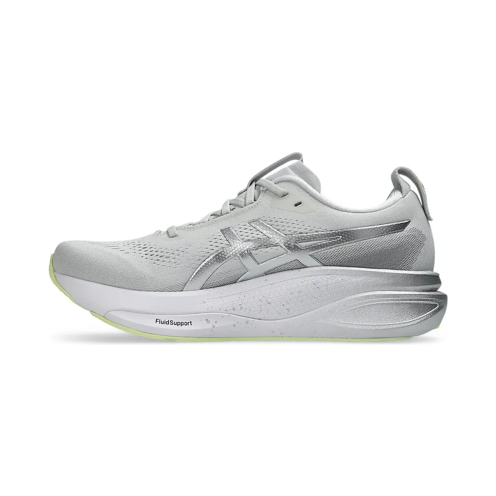 ASICS GEL-KAYANO 33 PLATINUM “Platinum / Glow Green” (1011C307-020)
