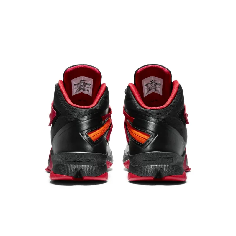LeBron Soldier 8 Black/University Red-Hyper Crimson-White (653641-016)