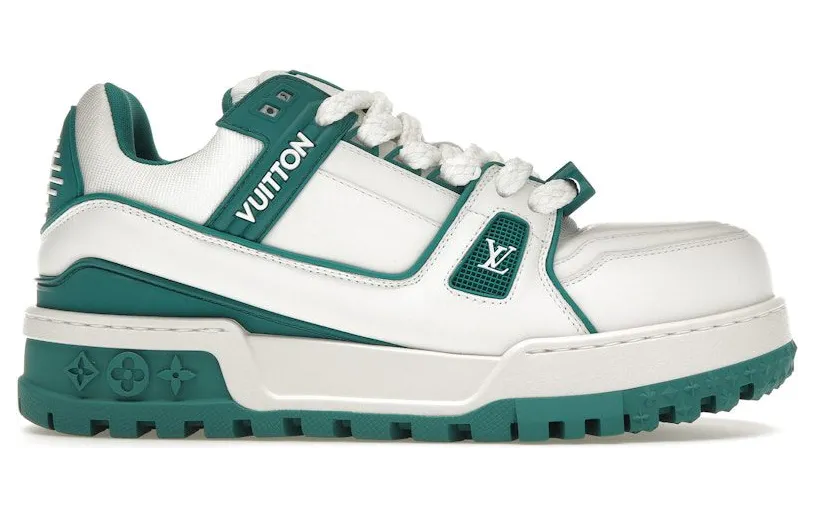 Louis Vuitton LV Trainer Maxi Sneaker White Green (1ACI0M)
