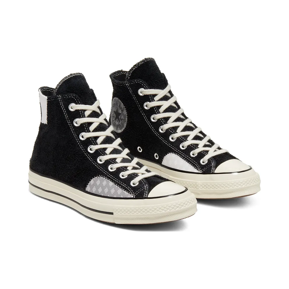 Converse Chuck 70 Hi Twisted Prep Black Mouse Black/Mouse/Egret (166855C)
