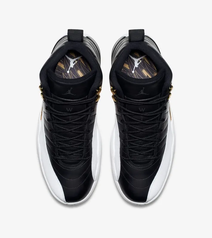 Jordan 12 Retro Wings Black/Metallic Gold/White (848692-033)