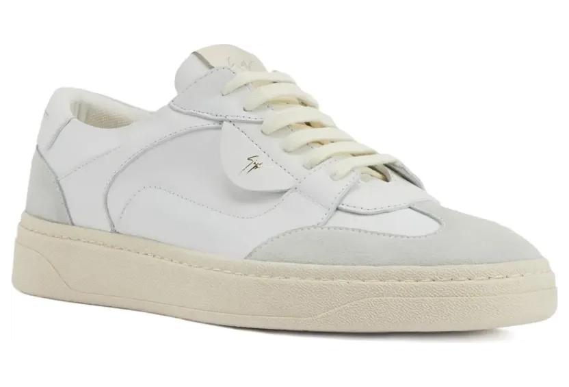 Giuseppe Zanotti GZ94 Low-Top-Sneakers aus Wildleder – Weiß (RU50013002)