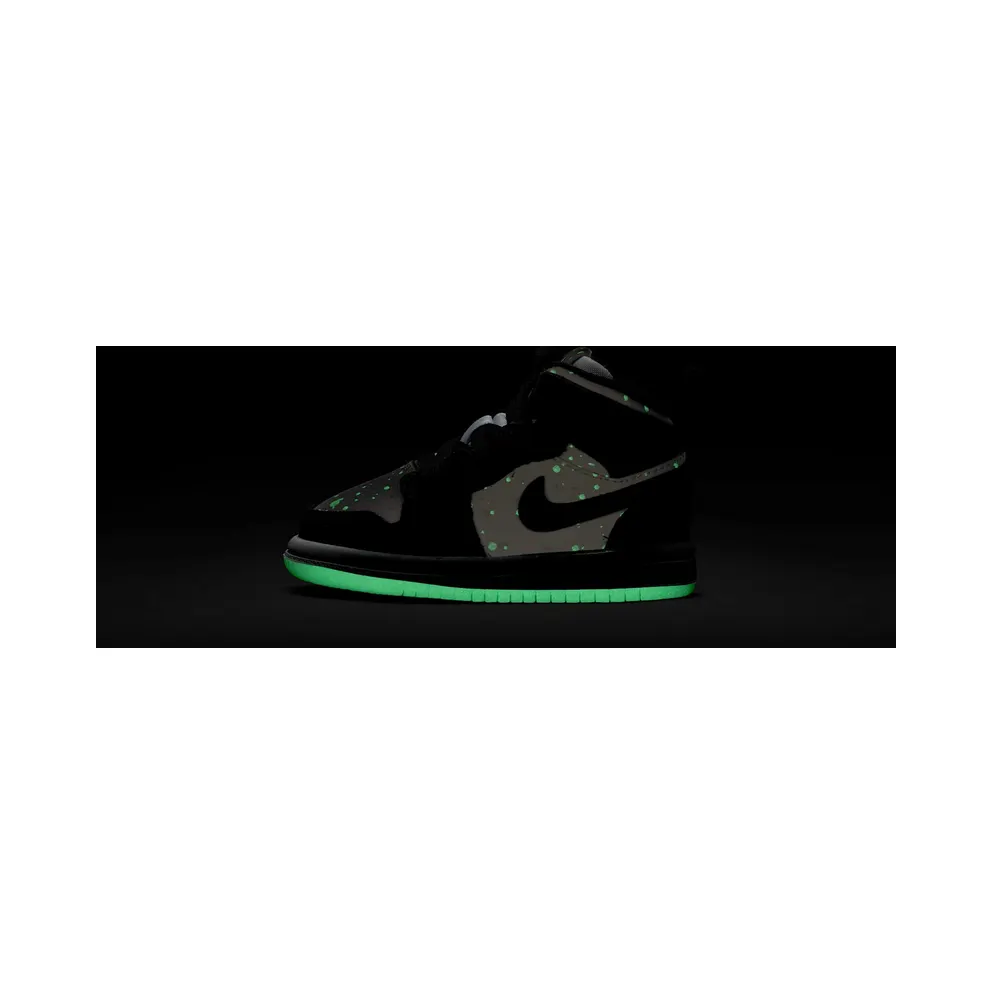 Jordan 1 Mid White Black Teal Tint (TD) White/Black-Teal Tint (BQ6933-103)