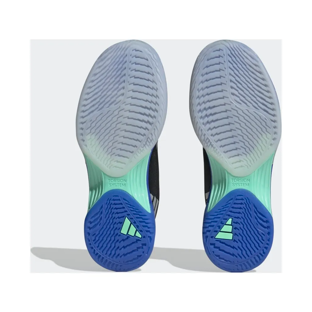 adidas AVACOURT Shoes Core Black / Silver Metallic / Lucid Blue (HQ8402)