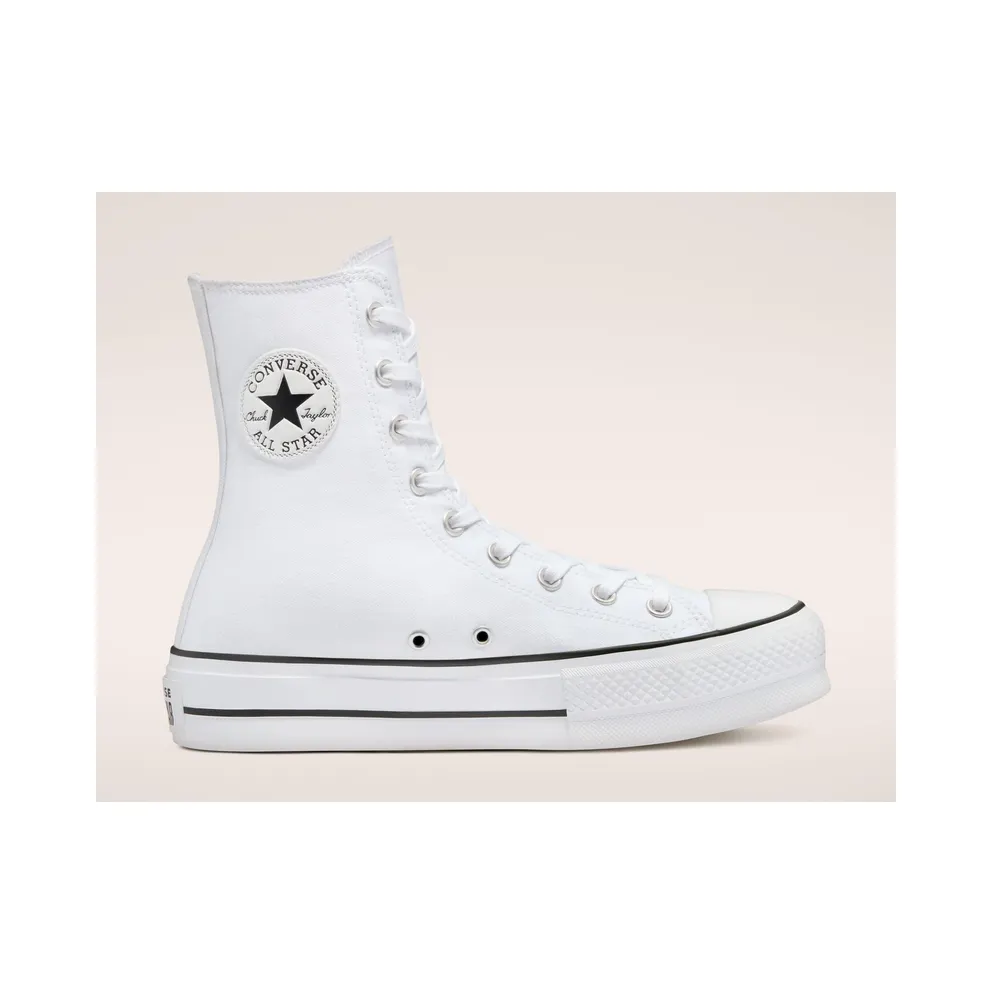 Converse Platform Chuck Taylor All Star High Top White/white/white (170051C)