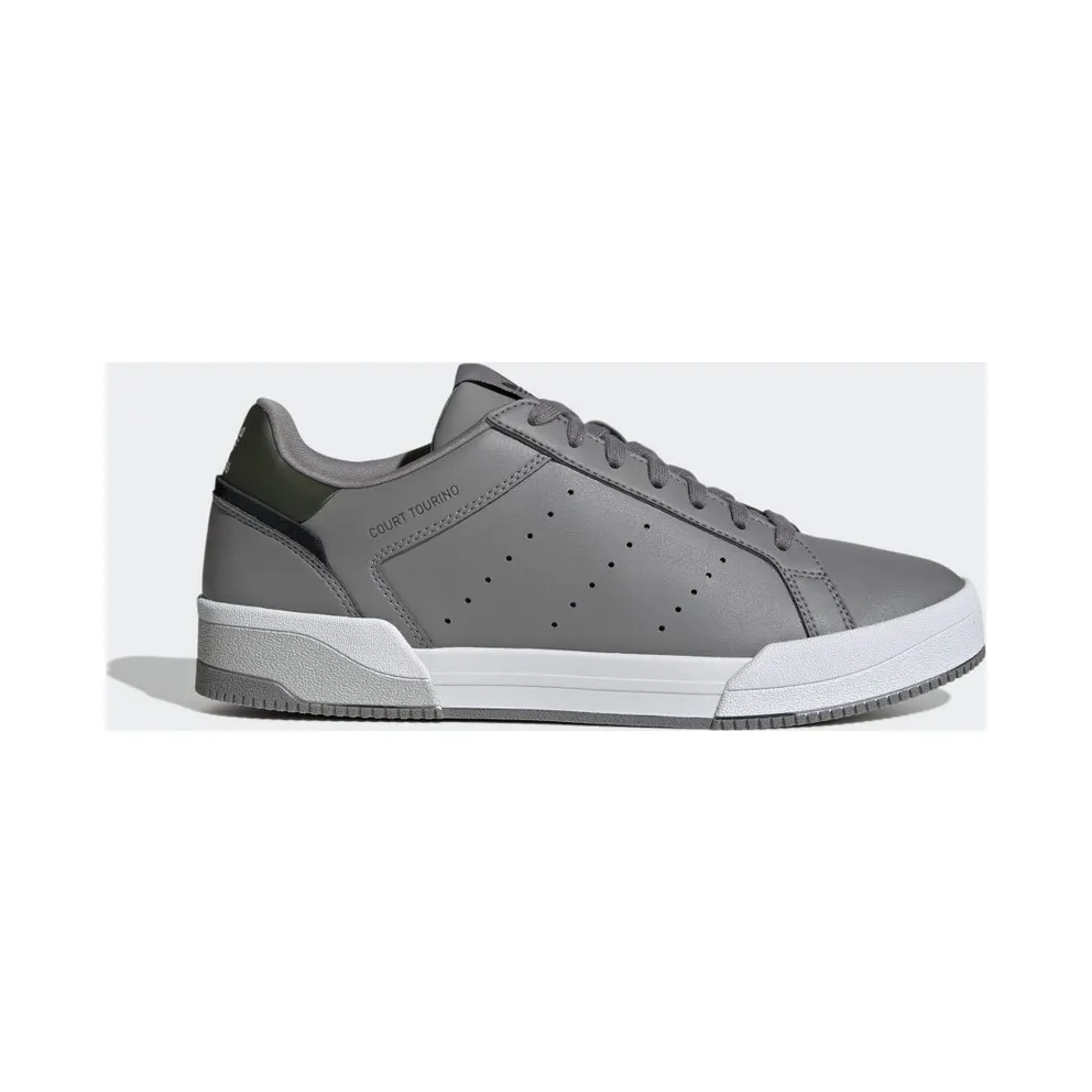 Adidas Court Tourino Grey Three / Night Cargo / Cloud White (GW1416)