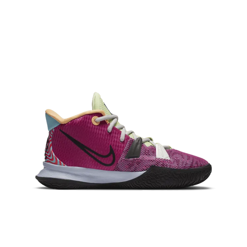 Nike Kyrie 7 Creator (GS) Active Fuchsia/Black-Ghost-Multi-Color (CT4608-601)
