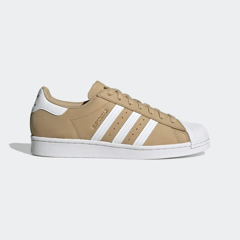 adidas Superstar Beige Tone / Cloud White / Gold Metallic (H00164)