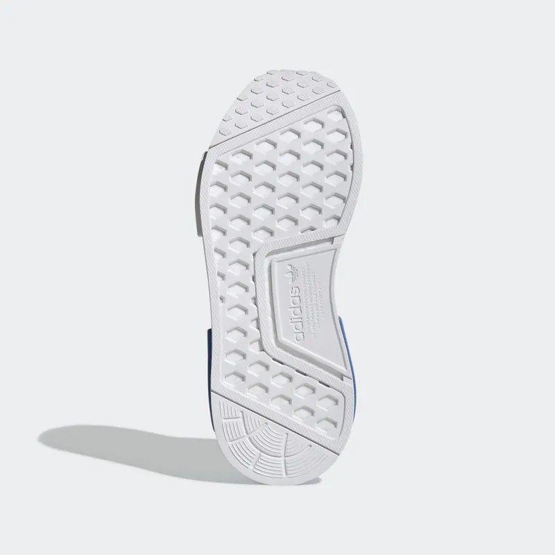 adidas NMD R1 Cloud White Real Blue (GS) Cloud White/Cloud White/Real Blue (EE6677)