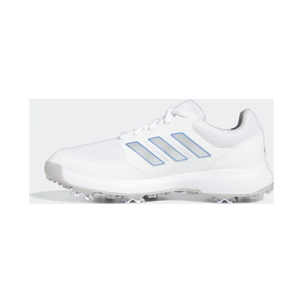 adidas Tech Response 3.0 Golf Cloud White Silver Metallic Blue Fusion (HQ1198)