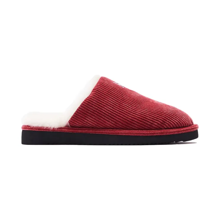 Kith Classic Cord Slipper Red