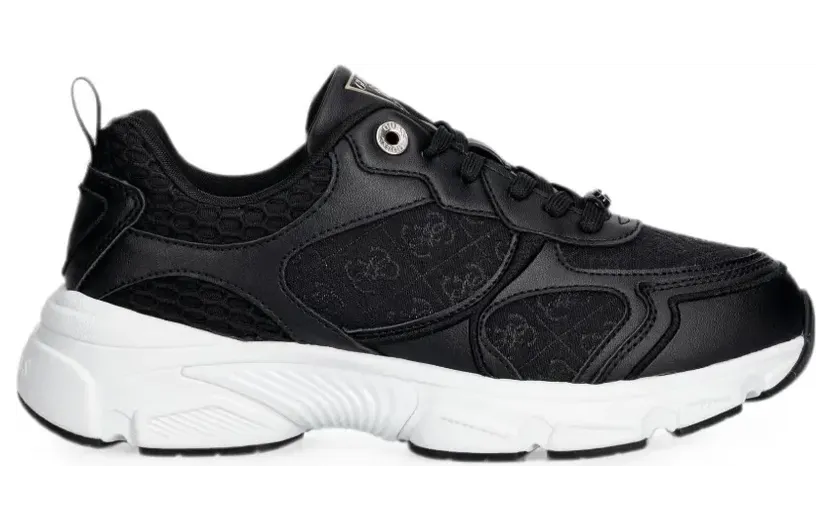 GUESS USA Indye logo running shoes – Schwarz (FLTIDYELE12)