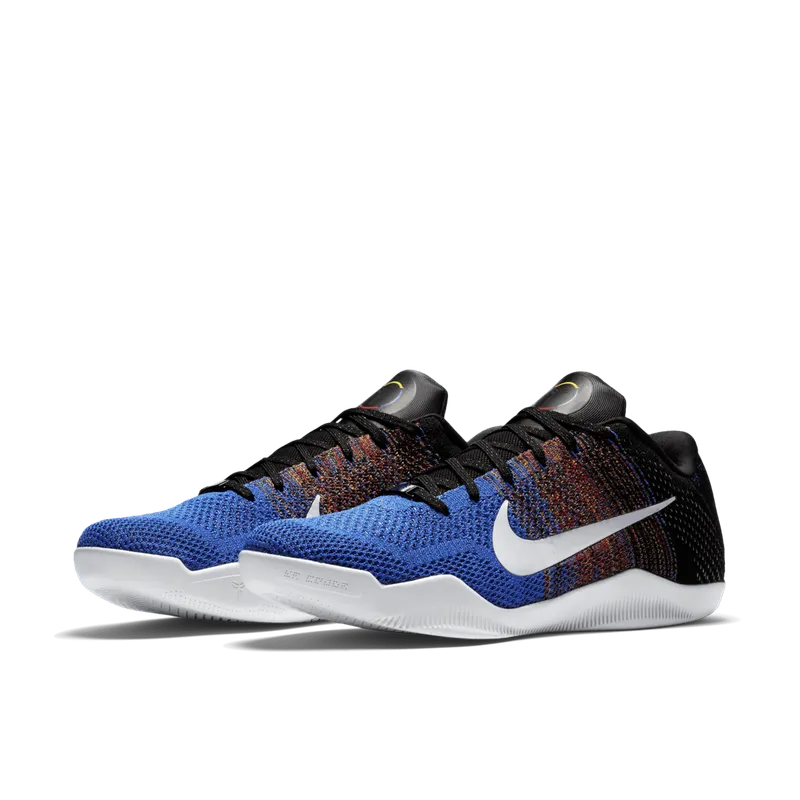 Nike Kobe 11 Elite Low BHM (2016) Multi-Color/White-Game Royal (822522-914)