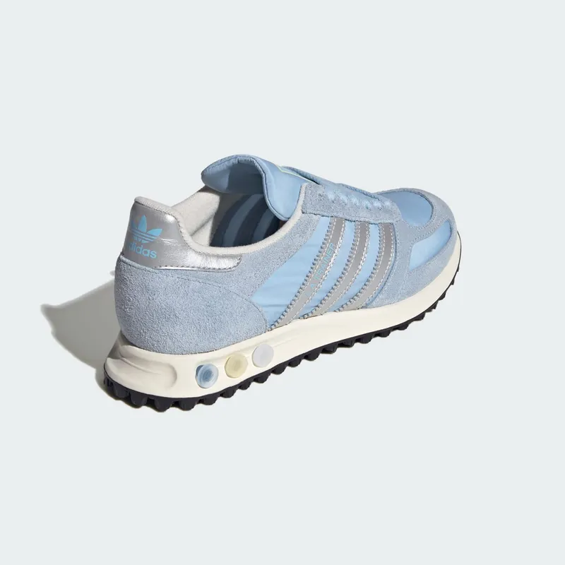 Adidas LA TRAINER OG Shoes Clear Sky / Silver Metallic / Cream White (KK4495)