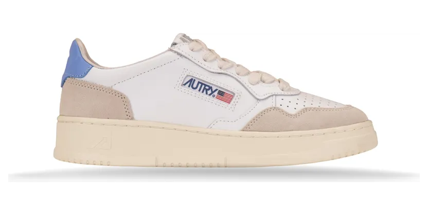 Autry Platform “White/Beige/Blue” (AULW LS55)