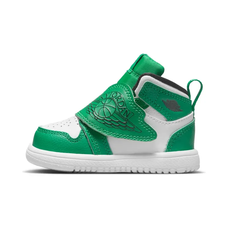 Sky Jordan 1 “Lucky Green / White / Black” (BQ7196-301)
