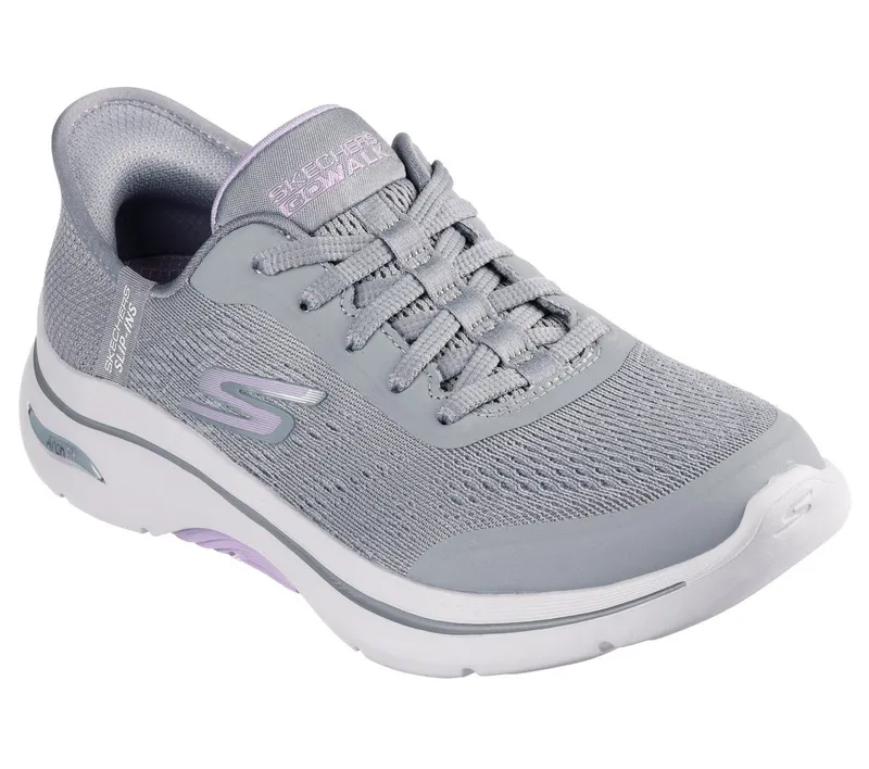 Skechers Slip-ins: GO WALK Arch Fit 2.0 Sneaker Grey/Lavendel
