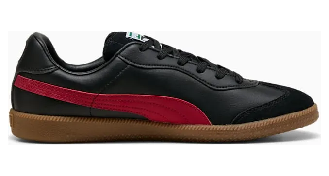 Puma King 21 IT Black Dark Crimson (106696-13)