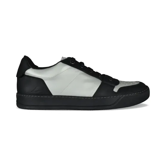 Lanvin DBB1 leren met logo-reliëf “Black” (FMSKDLOWL)